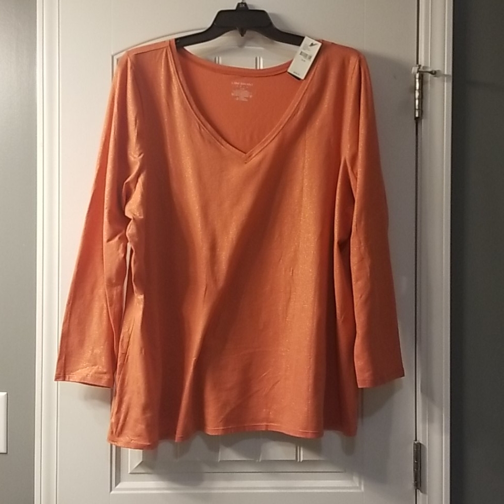 NWT Lane Bryant 22/24 Longsleeve Glitter